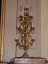 Ensemble 2 de 4 chandeliers d'autel