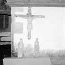 Calvaire (demi-nature) : calvaire, chapelle Sainte-Barbe (Ploéven)