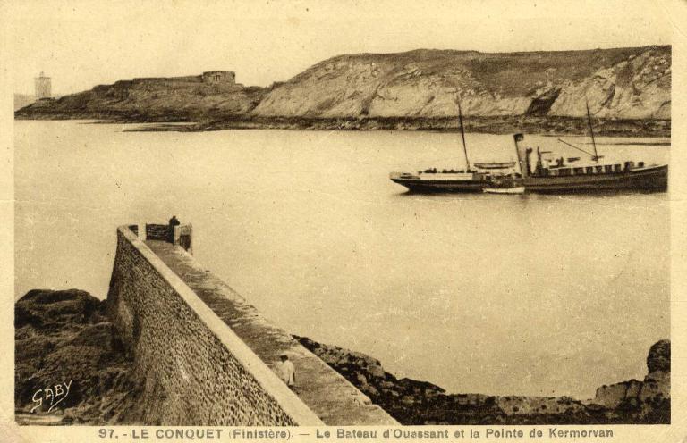 Môle de la pierre-glissante, puis môle Sainte-Barbe (Le Conquet)
