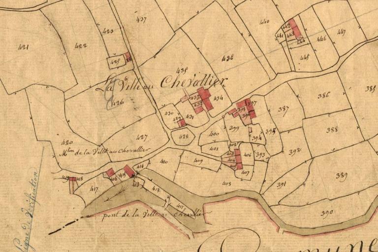 Maison de marchand de toiles, 2 la Ville-au-Chevalier (Le Quillio)