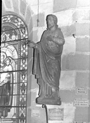 Statue (grandeur nature) : saint Joseph, église Saint-Pierre-Saint-Paul, Chapelle Notre-Dame-des-Victoires et ossuaire (Gourin)