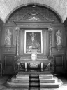 Autel, retable, tabernacle, gradins d'autel (2) (maître-autel, retable architecturé)