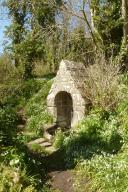 Fontaine de dévotion Sainte-Evette, Sainte-Edwett, au nord de Landrévet (Esquibien fusionnée en Audierne en 2016)