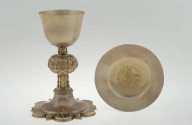Calice et patène (Ploubalay fusionnée en Beaussais-sur-Mer en 2017)