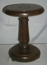 Ensemble de 6 tabourets d'église