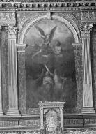 Tableau : âmes du purgatoire, église paroissiale Saint-Clet (Cléden-Cap-Sizun)