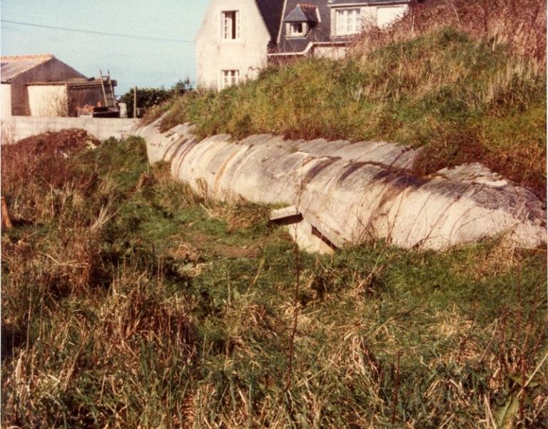 Bunker - abri de type non identifié (type 661 SK ?), Pointe de Bloscon (Roscoff)