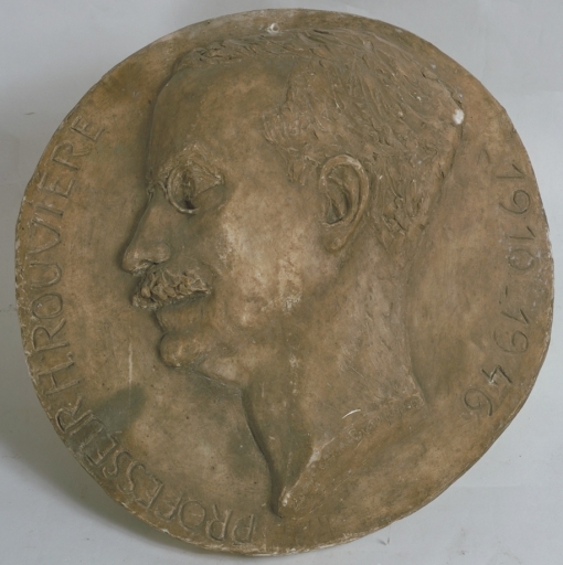 Bas-relief : Portrait du Professeur Rouvière