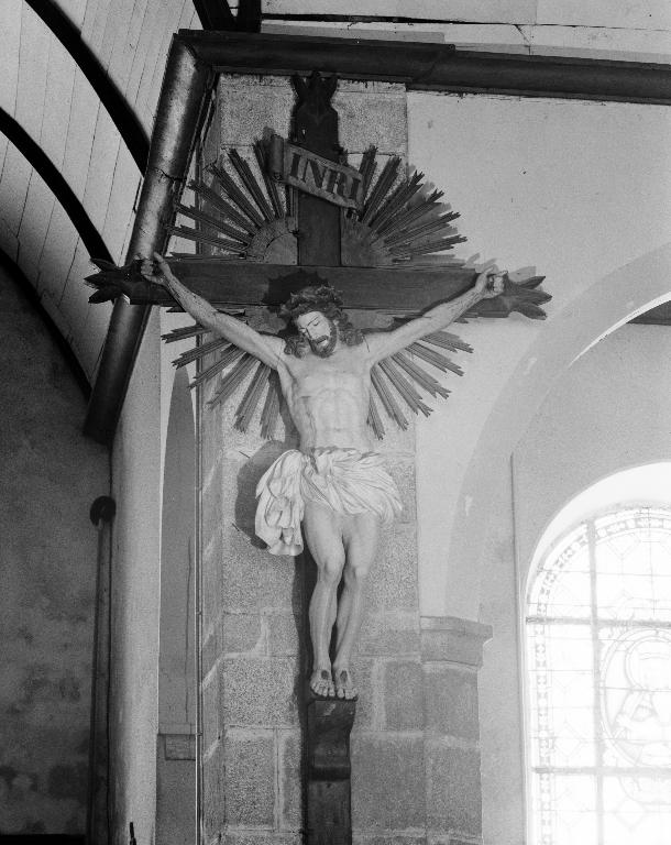 Christ en croix, église paroissiale Saint-Pierre (Plougar)