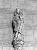 Statue 2 : Vierge à l'Enfant, dite Notre-Dame de Bon Refuge (Antrain fusionnée en Val-Couesnon en 2019)