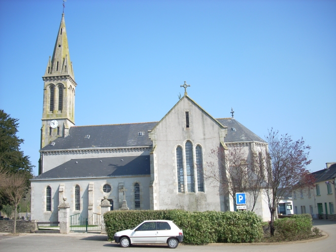 Eglise paroissiale Saint-Fiacre, Landrémel (Lothey)
