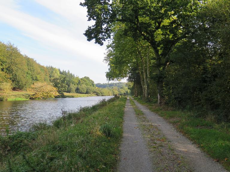 Canal du Blavet, le chemin de halage