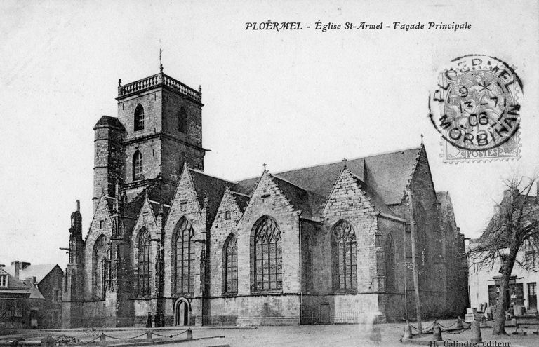 Église paroissiale Saint-Armel, place de l'église (Ploërmel)
