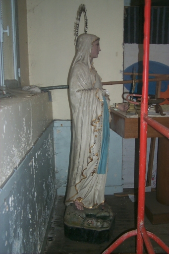 Statue : Notre-Dame de Lourdes (Maure-de-Bretagne fusionnée en Val d'Anast en 2017)