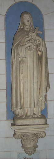 Statue sur culot : sainte Thérèse de l'Enfant-Jésus