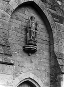 Statue (d'applique, petite nature) : les cinq plaies, église paroissiale Saint-Louis (Tréffrin)