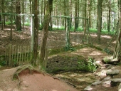 Fontaine dite de Jouvence, près de la Marette (Paimpont)