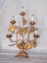 Ensemble de 2 chandeliers d'autel