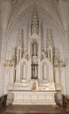 Ensemble du maître-autel : autel, tabernacle, 3 gradins d'autel, retable, degrés d'autel
