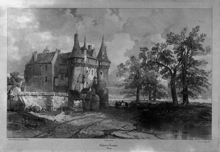 Château fort de Kerouzéré dit château de Kerouzéré (Sibiril)