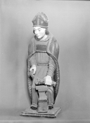 Statue (statuette) : saint Eloi, chapelle Saint-Eloi (Guiscriff)