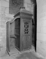 Confessionnal (2), église paroissiale Saint-Gervais, Saint-Protais (Saint-Avé)