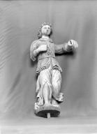 Statue (statuette) : ange, chapelle Saint-Sébastien (Saint-Ségal)