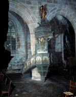 Chaire à prêcher, église paroissiale Saint-Ronan (Locronan)