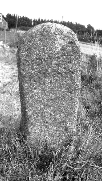 Borne routière, Bonne Rencontre (Saint-Vougay)