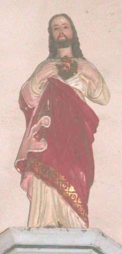 Statue sur culot 2 : Sacré Coeur