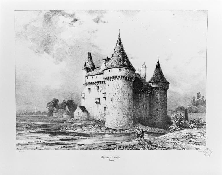 Château fort de Kerouzéré dit château de Kerouzéré (Sibiril)