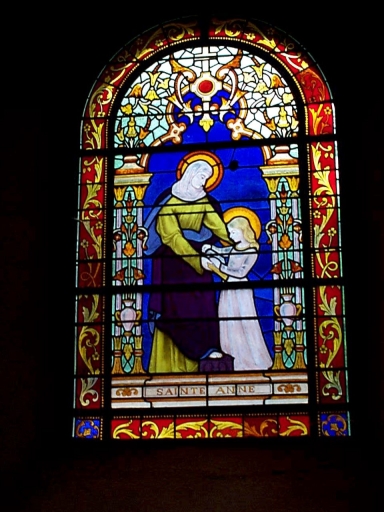 Verrière de la baie 2 : sainte Anne