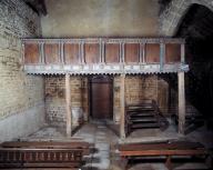 Tribune, chapelle Notre-Dame-de-Vérité (Caudan)
