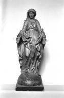 Statue (statuette) : vierge, église paroissiale Saint-Budoc (Trégarvan)