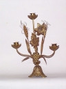Paire 2 de chandeliers d'autel, Ropenard (Maure-de-Bretagne fusionnée en Val d'Anast en 2017)