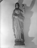 Statue : sainte Luce, chapelle Saint-Armel (Caden)