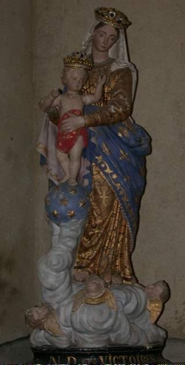 Statue : Vierge à l'Enfant, dite Notre-Dame des Victoires