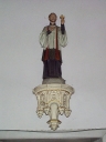 Statue : saint François-Xavier, culot