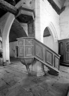 Chaire à prêcher, chapelle Saint-Sébastien (Saint-Ségal)