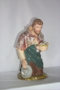 Ensemble de 10 santons de la crèche