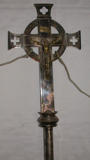 Paire de croix de procession