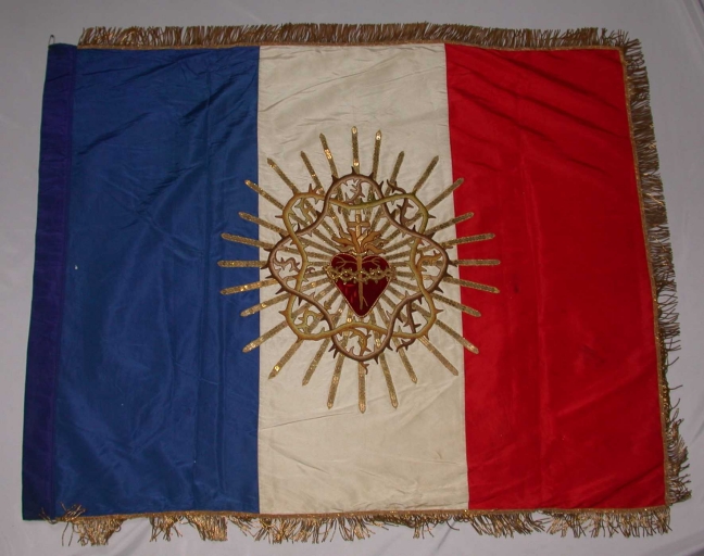Drapeau du Sacré Coeur