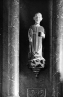 Statue (d'applique, demi-nature) : saint Armel, église paroissiale Saint-Abdon, Saint-Sennen (Messac fusionnée en Guipry-Messac en 2016)