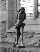 Statue (demi-nature) : Flagellation du Christ, église Paroissiale Notre-Dame-de-Pitié (Trébrivan)
