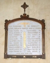 Tableau commémoratif des morts de la guerre 1914-1918