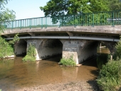 Pont routier, le Guesneau (Pacé)