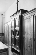 Armoire de sacristie, église paroissiale Saint-Martin (Bain-de-Bretagne)