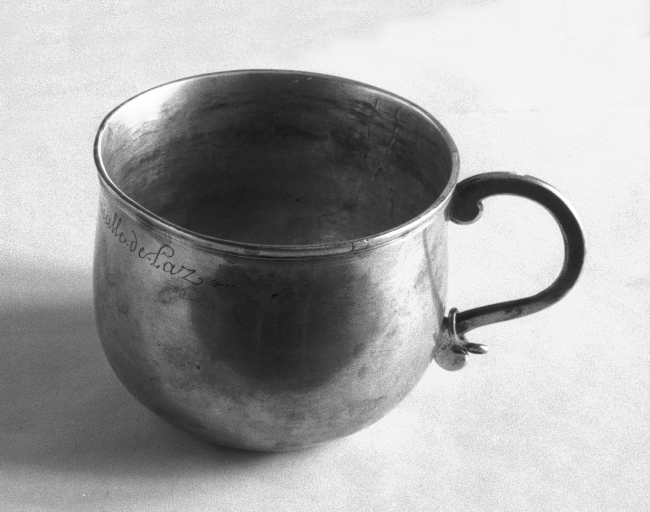 Vase pour l'administration du baptême