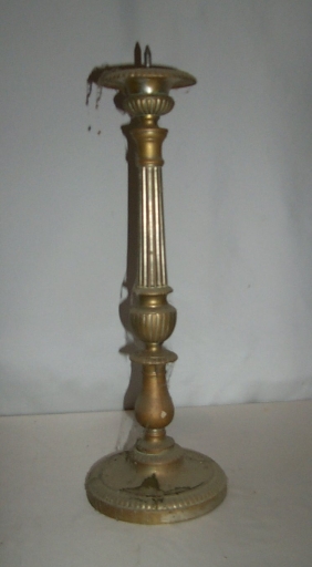 Paire de chandeliers d'acolyte