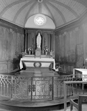 Retable, lambris de hauteur (retable architecturé), chapelle de Frères de la Congrégation des hommes de l'Immaculée Conception (Auray)